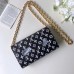 Louis Vuitton Catogram Monogram Canvas Twist Chain Wallet M63888 Black/White 2018