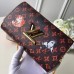 Louis Vuitton Catogram Monogram Canvas Twist Chain Wallet M63888 2018