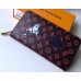 Louis Vuitton Catogram Monogram Canvas Zippy Wallet M63875 2018