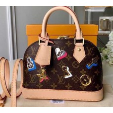 Louis Vuitton Love Lock Monogram Canvas Alma BB Bag M44368 2019