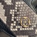 Louis Vuitton Capucines PM Bag Central Stripe Python Black