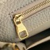 Louis Vuitton Capucines PM Bag Central Stripe Python Galet