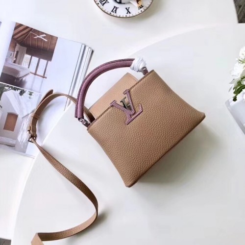 Louis Vuitton 2021 Lizard Mini Capucines Bag - Neutrals Mini Bags, Handbags  - LOU544855