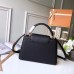 Louis Vuitton Capucines PM Bag Iris Blossom M54696 Black