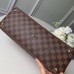 Louis Vuitton Damier Ebene Canvas LV Riverside Tote Bag N40052 Lie de Vin 2019