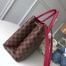 Louis Vuitton Damier Ebene Canvas LV Riverside Tote Bag N40052 Lie de Vin 2019