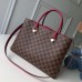 Louis Vuitton Damier Ebene Canvas LV Riverside Tote Bag N40052 Lie de Vin 2019