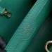 Louis Vuitton Capucines PM Bag Python Handle and Flap N95382 Green