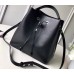 Louis Vuitton Epi Leather NeoNoe Bucket Bag M54366 Black