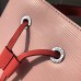 Louis Vuitton Epi Leather NeoNoe Bucket Bag M54370 Rose Ballerine