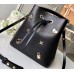 Louis Vuitton Love Lock Epi Leather NeoNoe Bucket Bag M53237 Black