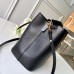 Louis Vuitton Love Lock Epi Leather NeoNoe Bucket Bag M53237 Black