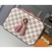 Louis Vuitton Damier Azur Canvas Saintonge Bag N40155 Eau de Rose 2019