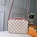 Louis Vuitton Damier Azur Canvas Saintonge Bag N40155 Eau de Rose 2019