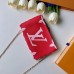 Louis Vuitton Monogram Canvas Pochette Double Zip Bag M67561 Rouge 2019