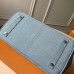 Louis Vuitton x Supreme Humble Travel Bag Birkin 30cm Printed Jeans Denim Blue 2019