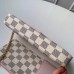 Louis Vuitton Damier Azur Canvas Pochette Felicie Chain Wallet Bag N60235 2019