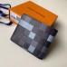 Louis Vuitton Damier Graphite Pixel Canvas Slender Wallet N60181 Gray 2019