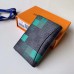 Louis Vuitton Damier Graphite Pixel Canvas Pocket Organiser Wallet N60160 Green 2019