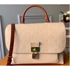 Louis Vuitton Monogram Empreinte Marignan Bag M44549 Creme Caramel 2019