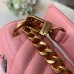 Louis Vuitton Love Lock New Wave Chain MM Bag M53214 Rose 2019