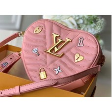 Louis Vuitton Love Lock New Wave Heart Bag M53205 Rose 2019