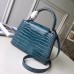 Louis Vuitton Crocodilien Brillant Capucines BB Bag N93274 Ocean Blue