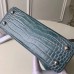 Louis Vuitton Crocodilien Brillant Capucines BB Bag N93274 Ocean Blue