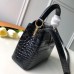 Louis Vuitton Crocodilien Brillant Capucines Mini Bag N93429 Black