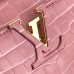 Louis Vuitton Crocodilien Brillant Capucines Mini Bag N95003 Rose Tourmaline