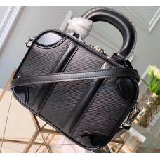 Louis Vuitton EPI Leather Mini Luggage Bag Black 2019