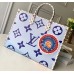 Louis Vuitton Monogram Canvas Onthego Tote Bag Blue 2019