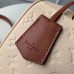 Louis Vuitton Monogram Empreinte Speedy Bandouliere 30 Bag Creme Caramel 2019