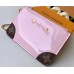 Louis Vuitton Vernis Miroir Patent Leather Venice Key Pouch Bag M63853 Rose Ballerine Pink 2019