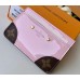 Louis Vuitton Vernis Miroir Patent Leather Venice Card Holder M63855 Pink 2019