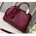 Louis Vuitton Monogram Empreinte Leather Montaigne MM Bag M43258 Raisin