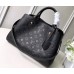 Louis Vuitton Monogram Empreinte Leather Montaigne MM Bag M41048 Noir