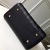 Louis Vuitton Monogram Empreinte Leather Montaigne MM Bag M41048 Noir