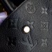Louis Vuitton Monogram Empreinte Leather Montaigne MM Bag M41048 Noir