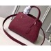 Louis Vuitton Monogram Empreinte Leather Montaigne BB Bag Raisin