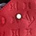 Louis Vuitton Monogram Empreinte Leather Montaigne BB Bag Cerise