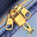 Louis Vuitton Monogram Empreinte Leather Montaigne BB Bag M44314 Bleu Jean