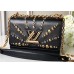 Louis Vuitton Epi Leather and Flower Studs Twist MM Bag M52510 Black 2019