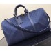 Louis Vuitton Denim Fabric Keepall Bandoulière 50 Bag M44645 Navy 2019