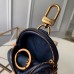 Louis Vuitton Monogram Denim Bag Charm &amp; Key Holder M68290 Navy 2019