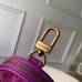 Louis Vuitton Monogram Denim Bag Charm &amp; Key Holder M68291 Purple 2019