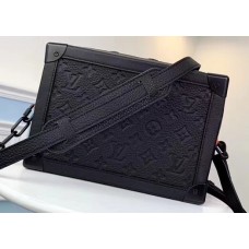 Louis Vuitton Taurillon Monogram Soft Trunk Bag M53288 Black 2019