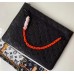 Louis Vuitton Taurillon Monogram A4 Pouch Bag M67461 Black 2019