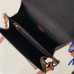 Louis Vuitton Taurillon Leather Dauphine MM Bag M53868 Purple/White 2019