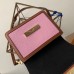 Louis Vuitton Taurillon Leather Mini Dauphine Bag M53805 Brown/Pink 2019